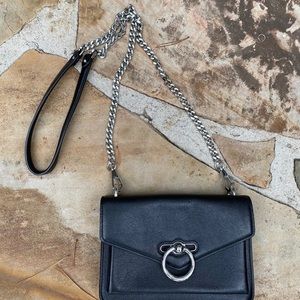 rebecca minkoff black crossbody purse